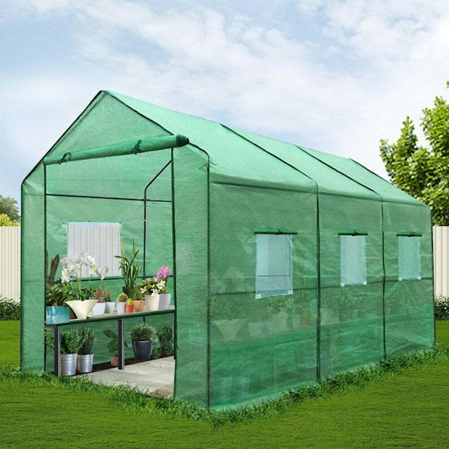 Greenhouse Garden Shed Green House 3.5X2X2M Greenhouses Storage Law Other Home & Garden