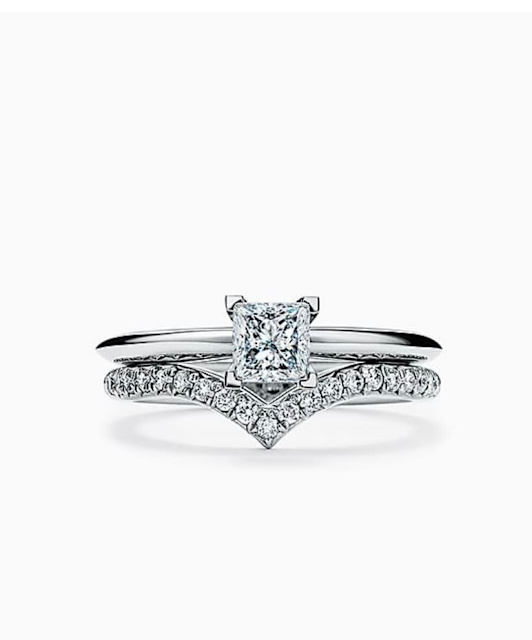 Tiffany and Co platinum .74ct princess cut diamond ring as new !! Women's Jewellery Gumtree