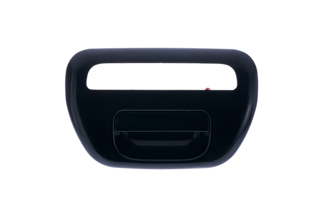 Smooth Black Tailgate Handle Cover Lever For Mitsubishi Triton ML MN