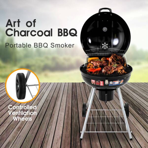 Free DeliveryOutdoor BBQ Smoker Portable Charcoal Roaster BBQ