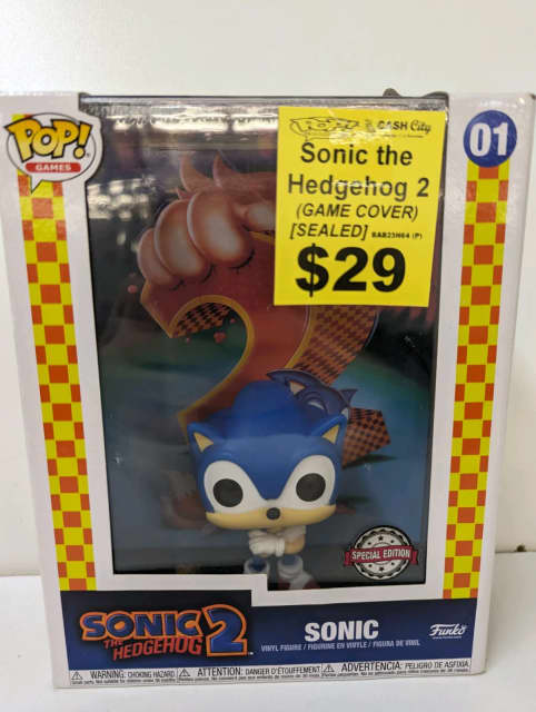 Sonic The Hedgehog 2 - Sonic (Sega Mega Drive) - POP! Game Covers