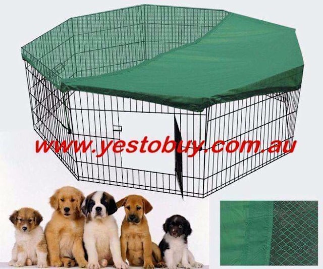 Pet Dog Playpen pen Cage Puppy Crate Enclosure Rabbit Fence Pet