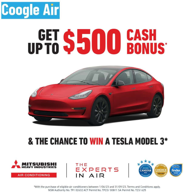 CASH BACK SPECIAL!Mitsubishi Heavy Industries Ducted AC Supply&Install Air Conditioning