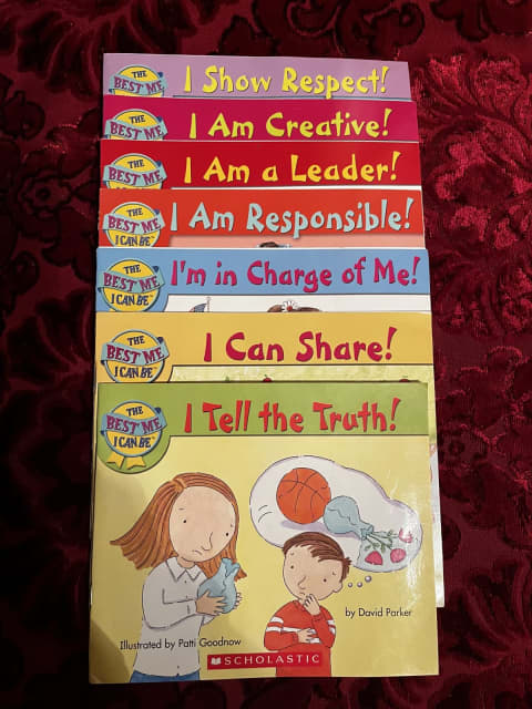 The best me I can be series scholastic set of 7 books by David Parker ...