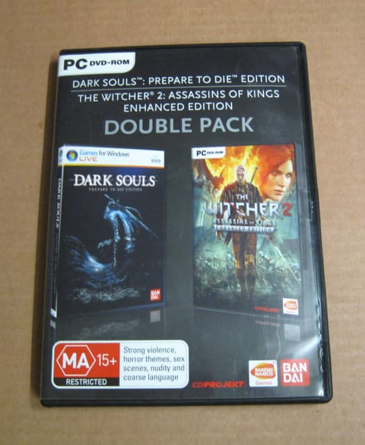 PC DARK SOULS PREPARE TO DIE WITCHER 2 VIDEO GAME VIDEO GAME