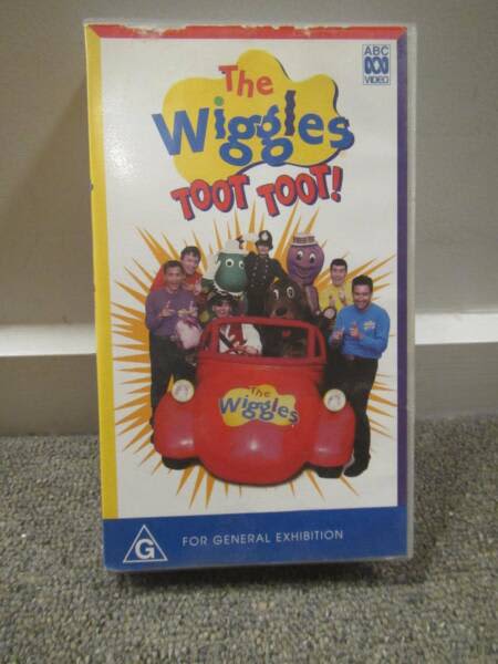 toot toot vhs kids video the wiggles classic music tv show | CDs & DVDs ...