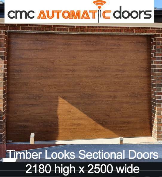 Timber Look Garage Doors. Timber Sectional Garage Doors Sydney