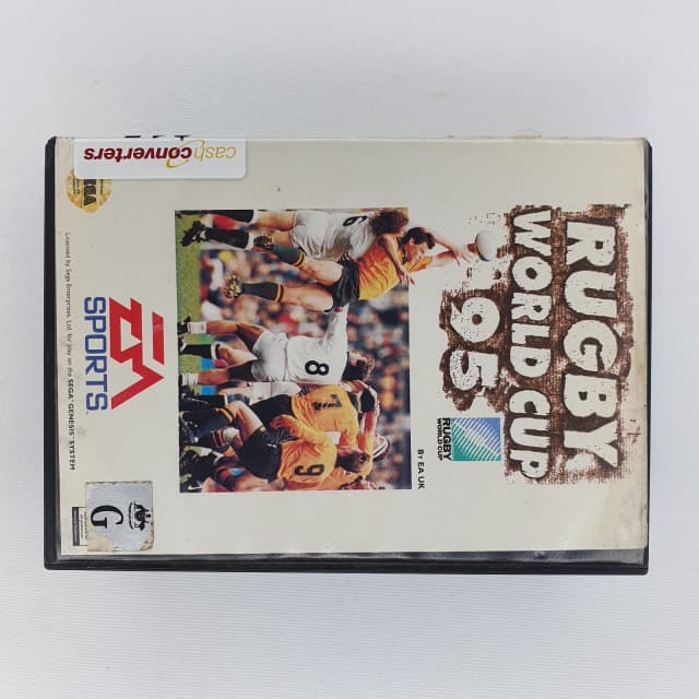 Sega Genesis game cartridge RUGBY WORLD CUP 95 (232149) Video Games