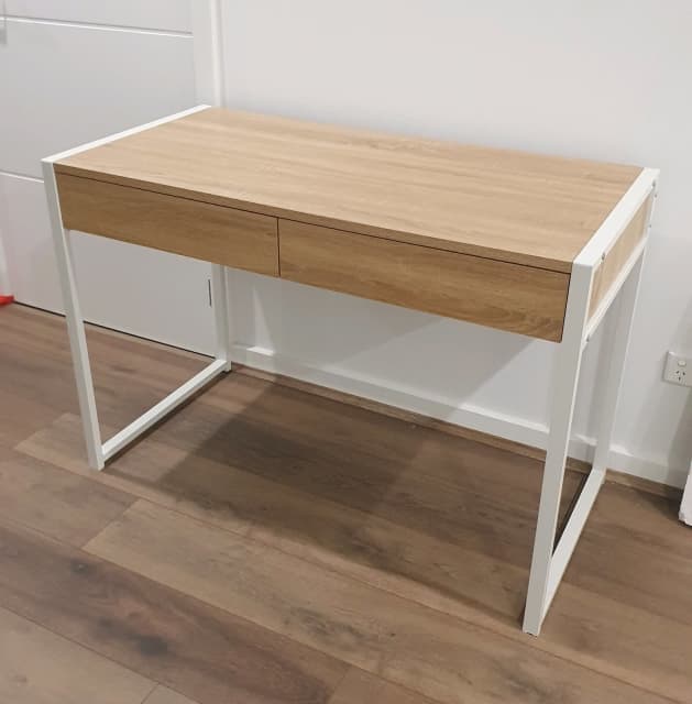 Oak 2 drawer study desk Desks Gumtree Australia Blacktown Area