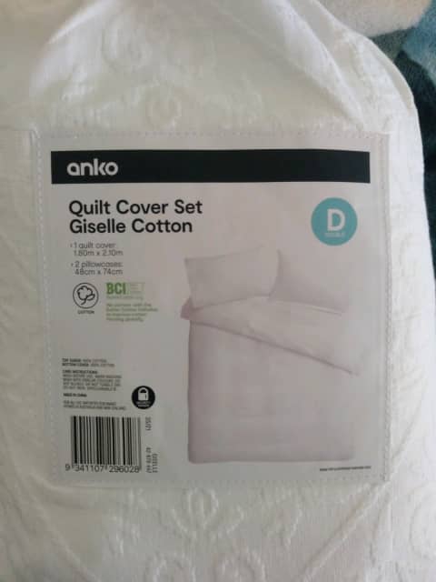 giselle cotton quilt cover kmart