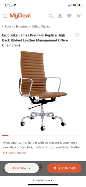 Real Leather Office Chair Tan, Real Leather Office Chair Australia
