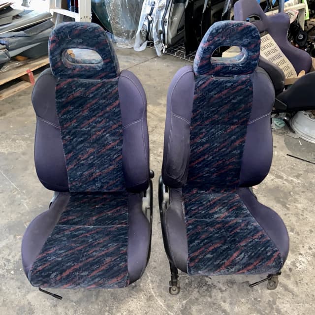 JDM EK4 SIR VTIR VTI-R seats mint rare confetti ek9 | Auto Body parts ...