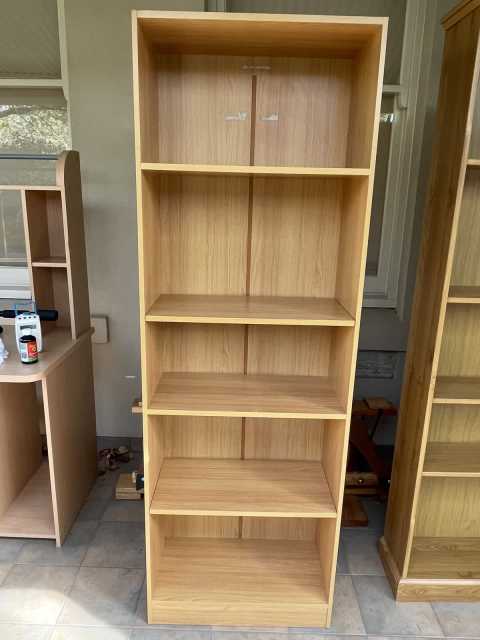 Laminated wooden bookcase - Bookcases & Shelves in Kensington Park SA ...