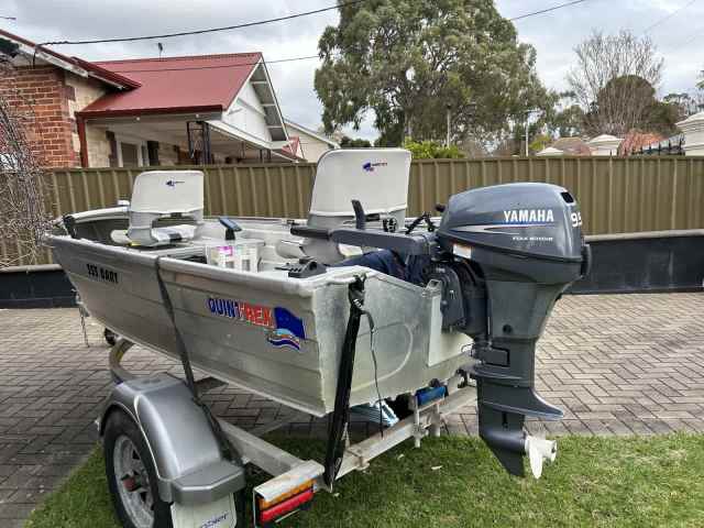 Quintrex Boat / Tinny - 355 DART 2008 Yamaha 4 Stroke | Motorboats ...