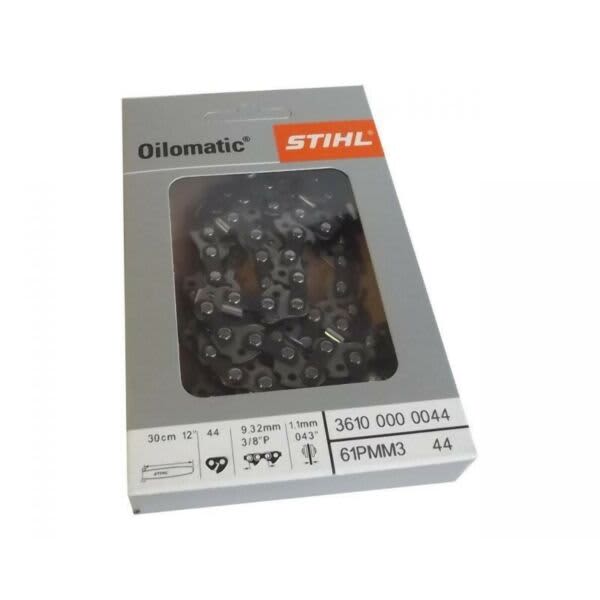 STIHL 3610 000 0044 OILOMATIC 61PMM3 CHAINSAW CHAIN 12 3/8 .043 44DL