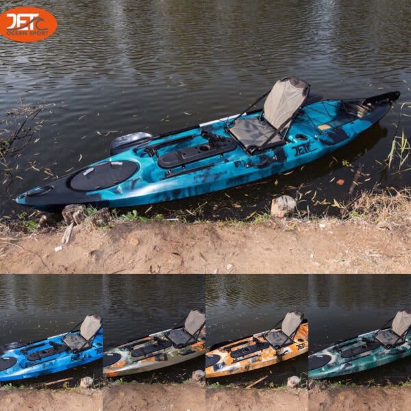 3.6M 12FT FISHING KAYAK WITH ALUMINIUM SEAT Fishing Gumtree