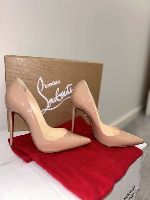 christian louboutin Black Bianca heels comes with box and original receipt