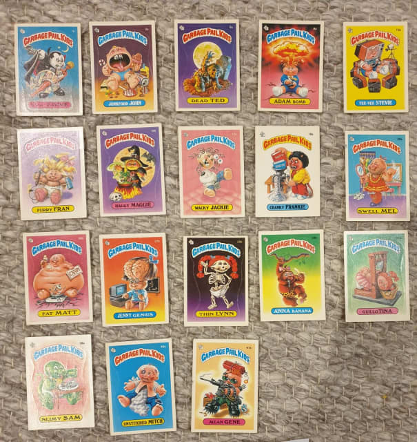 garbage pail kids collectables