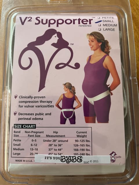 It's You Babe V2 Supporter - Medium 166-190 Pounds  Maternity support,  Vulvar varicosities, Maternity belt