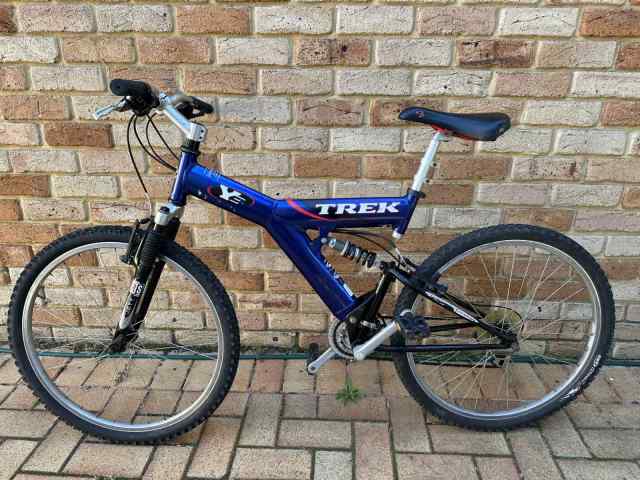 Trek Y3 dual suspension mountain bike Hand made in USA 19 M $550 - Men ...