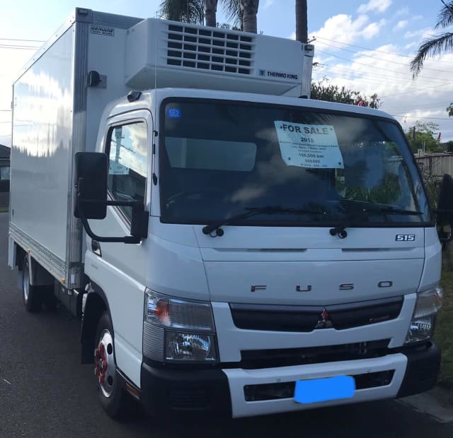2018 MITSUBISHI FUSO CANTER 515 Refrigerated Cars, Vans & Utes