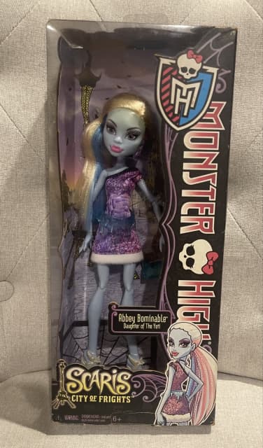 2012 Mattel Monster High G1 Scaris City - ABBEY BOMINABLE IN BOX Doll ...