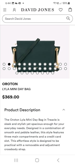 Oroton lyla discount bag