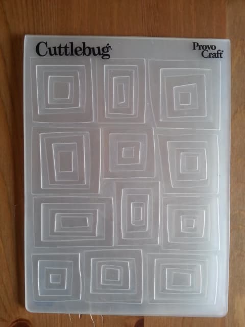 Provocraft Cuttlebug embossing folder Traffic Jam - Miscellaneous Goods ...