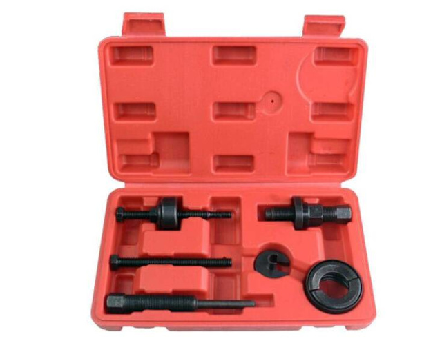 6pc Power Steering Pump Pulley Puller/Installer Kit GM Ford Chrysl