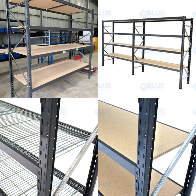 Heavy Duty Shelving 500kg Per Shelf Tool Storage & Benches in Forest