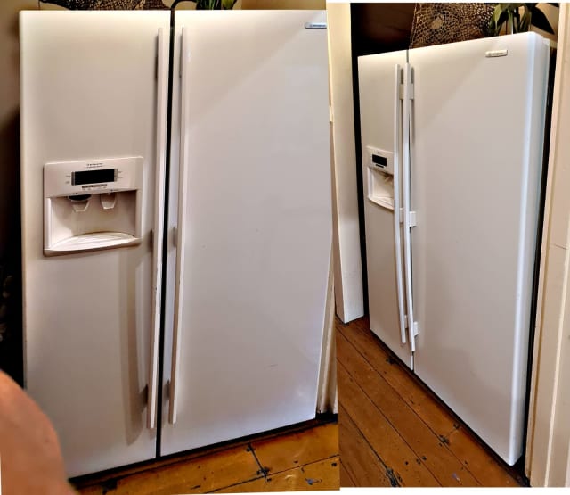 Westinghouse 690L Fridge Freezer with ice maker & cold water dispenser