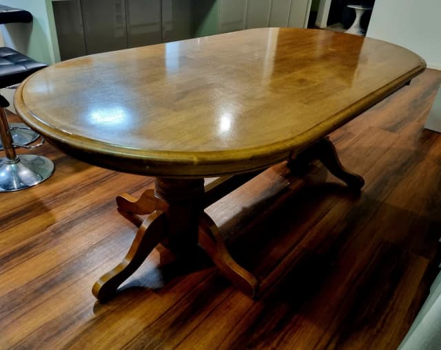 FamilySized Solid Timber Table Dining Tables Gumtree Australia