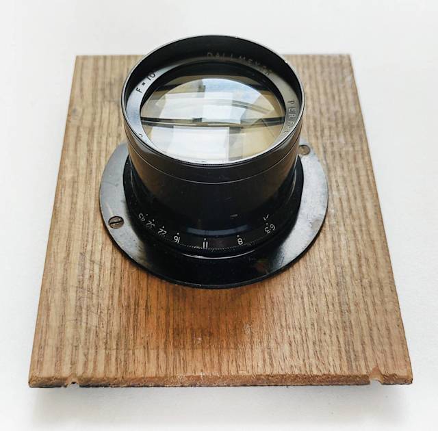 Vintage Dallmeyer Perfac 10 inch/f6.3 View / Plate Camera Lens Lenses