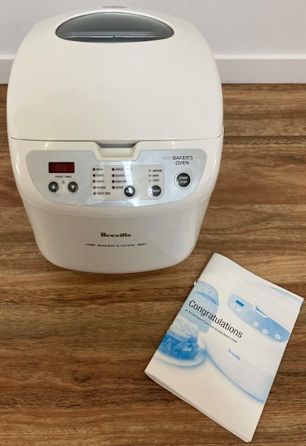 breville bakers oven bread maker recipes