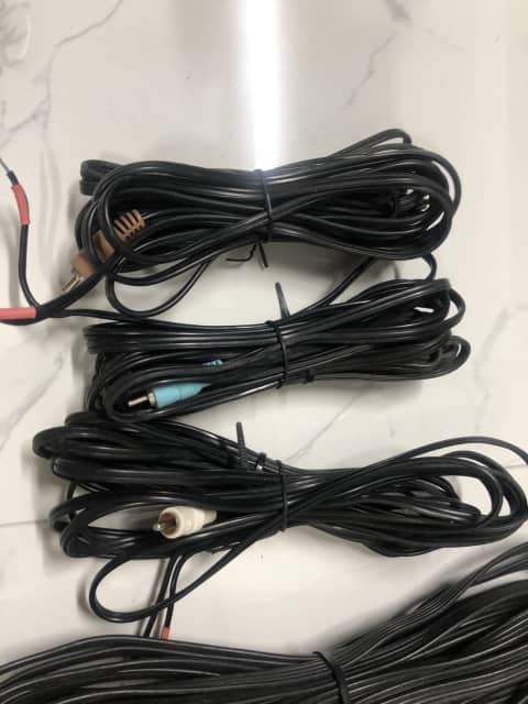 Bose Speaker Cables RCA to Bare Wire Connections x5 | Speakers ...