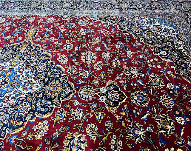 Huge room size handmade Persian Kashan rug signed 500x360cm Rugs & Carpets Gumtree Australia
