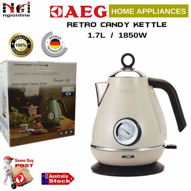 AEG 1.7 L 1850W ELECTRIC STAINLESS STEEL KETTLE CLASSIC TEAPOT Small Appliances Gumtree