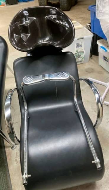 second hand hair wash chair