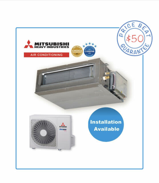 MITSUBISHI HEAVY INDUSTRIES Ducted FDUA100VNP1VF2 Back Lit Controller Air Conditioning