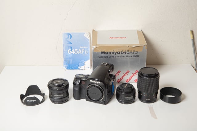 mamiya 645 afd ii film back