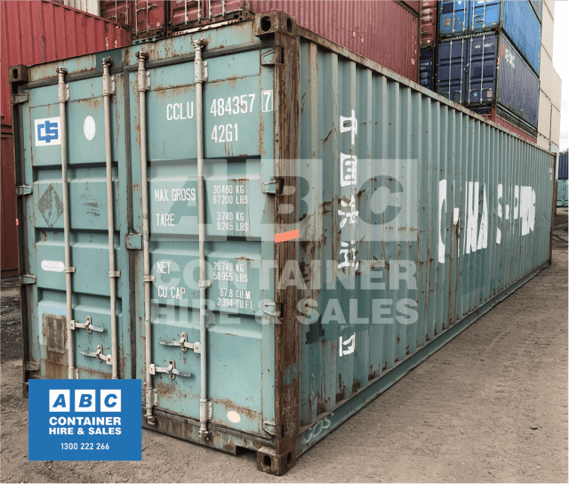 40ft (Used) Shipping Container with delivery available to Warwick