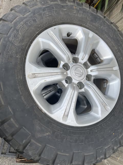 Np300 alloy wheels 4 rims and tyres 80% tread great condition | Wheels ...