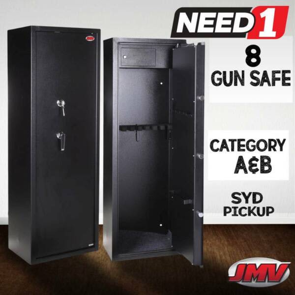 JMV 8 Gun Category A & B Heavy Duty Safe Miscellaneous Goods