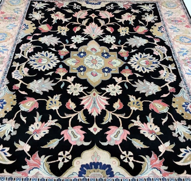 Large room size lambs wool handmade Persian Tabriz rug signed 3x2.4m Rugs & Carpets Gumtree