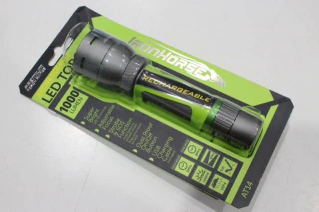 ironhorse rechargeable torch