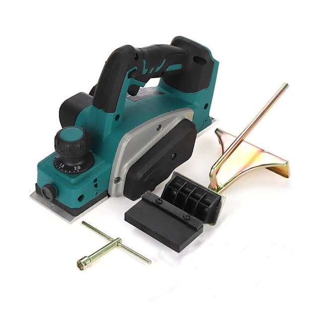 Cordless 82mm Planer Handheld Woodworking Plane For Makita 18V Battery