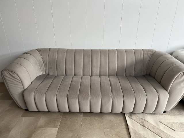 Coco Republic Westwood Sofa - Velvet Grey - Sofas in Crows Nest NSW ...