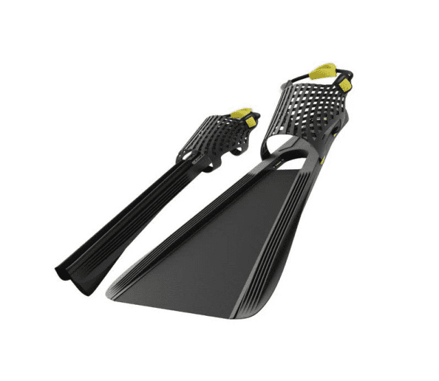 SCUBA Diving Fins Folding EXOTECH Travel Fins Compact Lightweight
