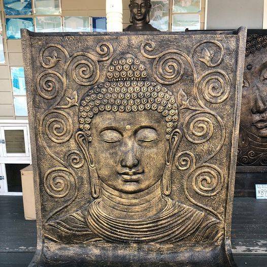 Buddha Water Feature Buddha Face Fountain Other Garden in Cheltenham