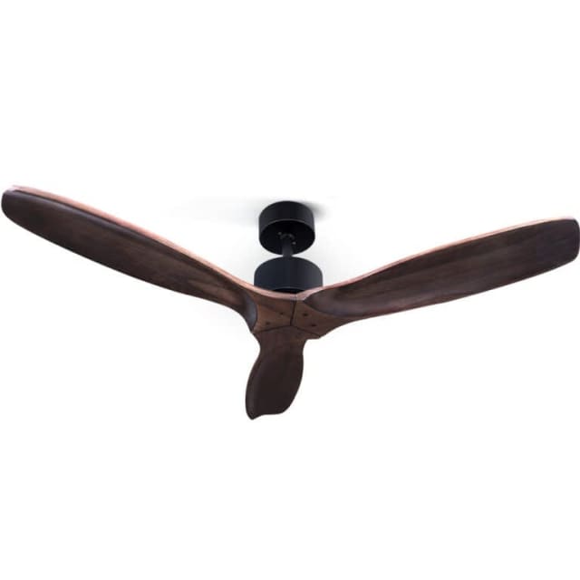 Devanti 52 Ceiling Fan With Remote Control Fans 3 Wooden Blades Timer